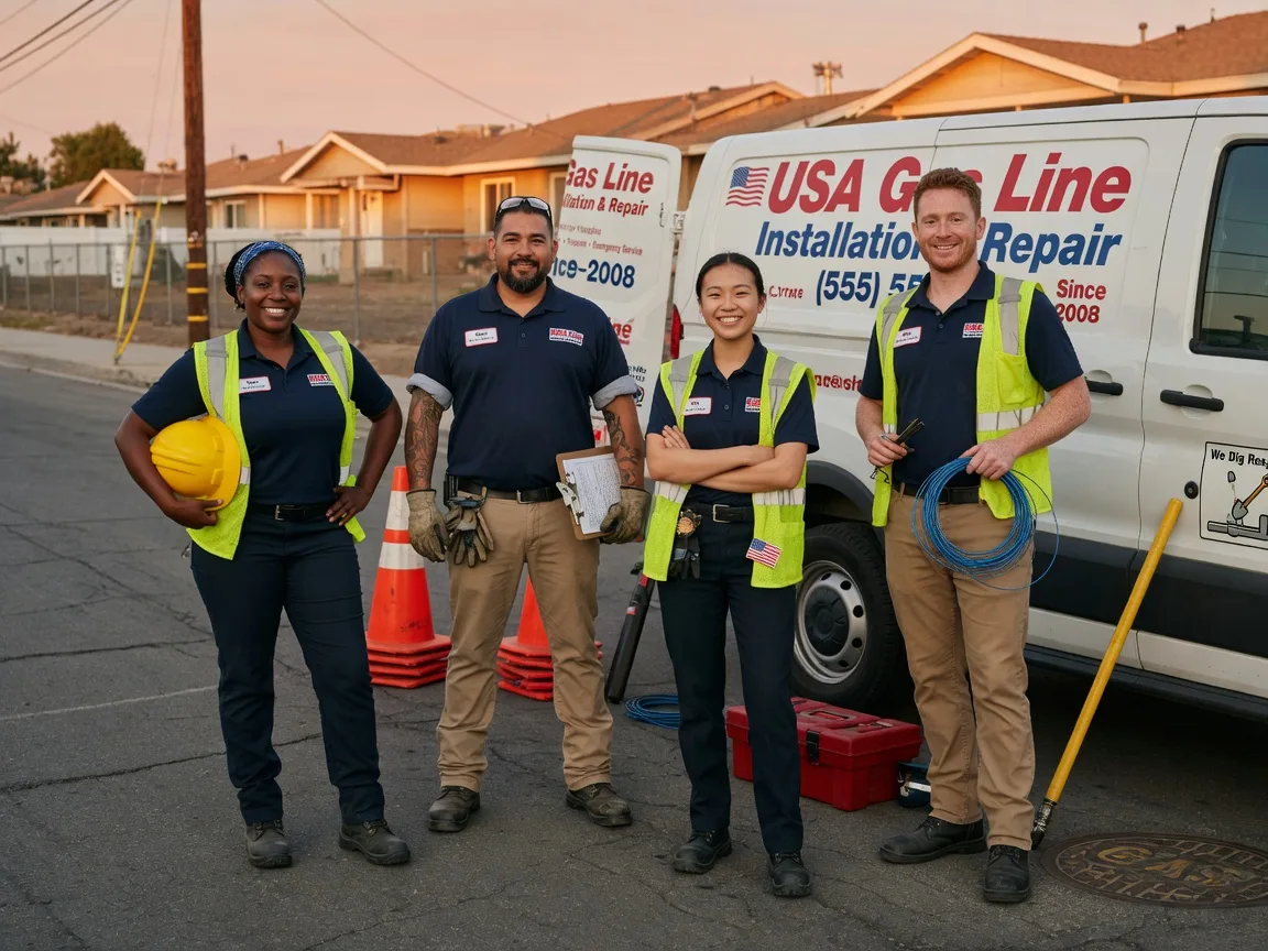 Gas Line Installation company in West Pittsburg, PA